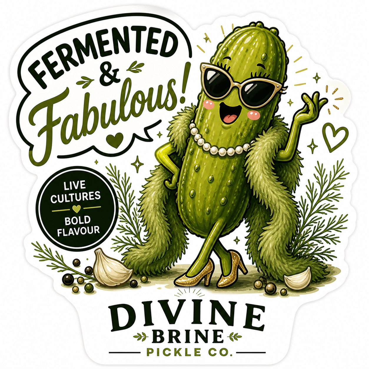 Sticker - Francine